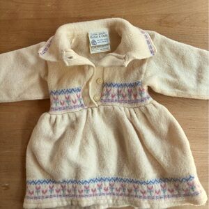 VGUC Vintage Laura Ashley wool dress and cap